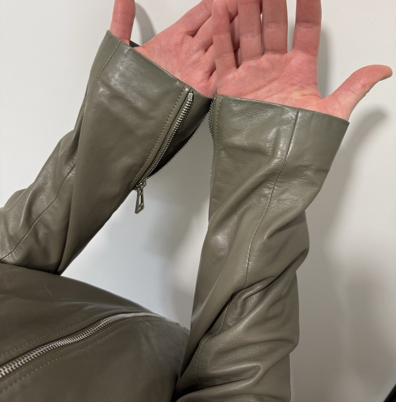 Belstaff DDP Belstaff Leather Moto Biker Womens Jacket size 42 Size M / US 6-8 / IT 42-44 - 9 Thumbnail