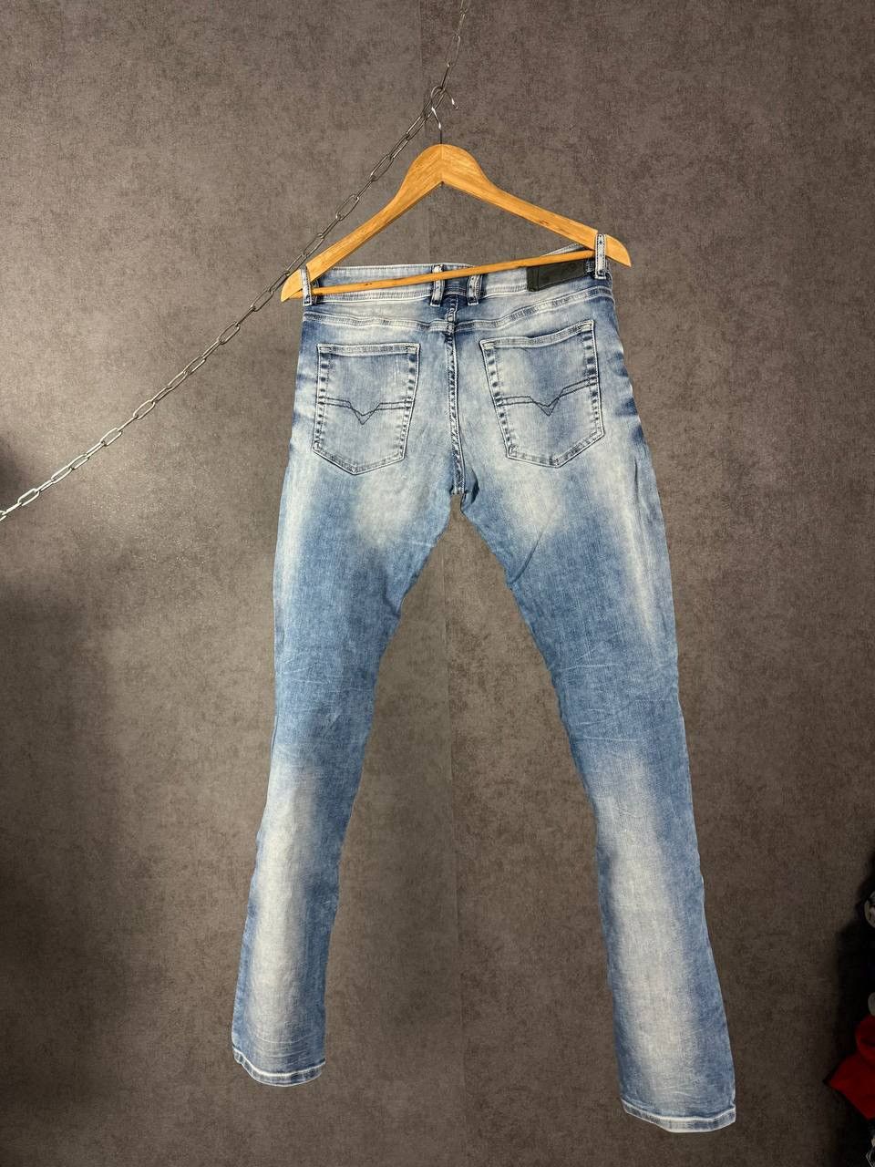 Diesel Diesel Troxer vintage designer distressed denim jeans Size US 30 / EU 46 - 8 Thumbnail