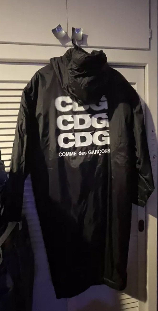 CDG by Comme des Garcons × Comme des Garcons × Dover Street Market Comme des garçons cdg black coat medium Size US M / EU 48-50 / 2 - 1 Thumbnail