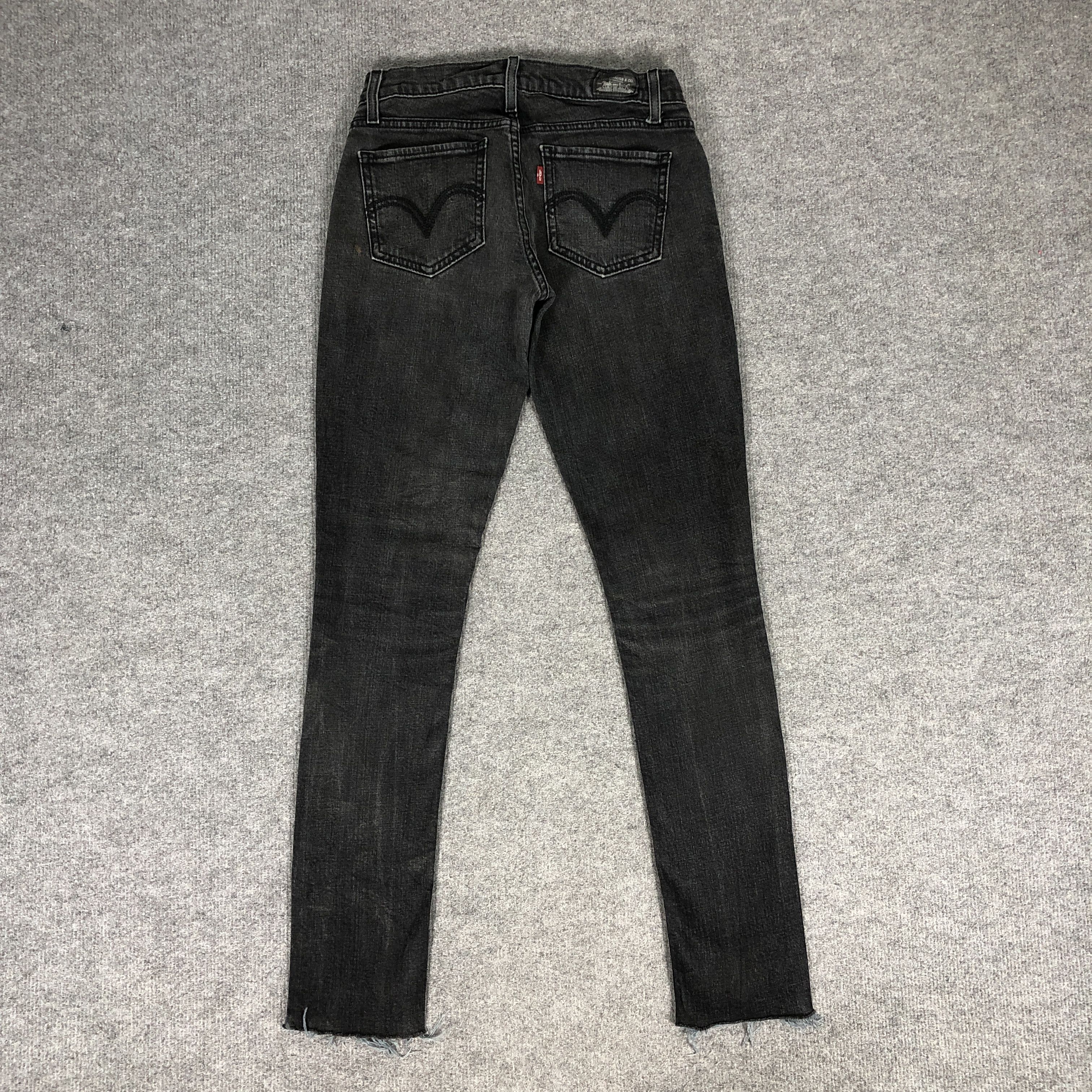 Levi's × Vintage Womens Vintage Levis 524 Jeans Too Superlow L1110W Size 28" / US 6 / IT 42 - 5 Thumbnail