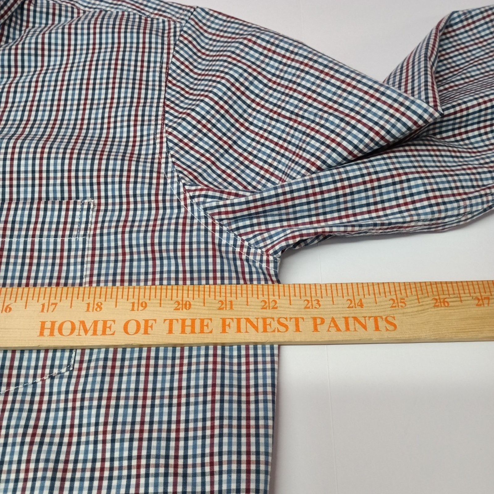 Chaps Chaps Woven Shirt Men's M Stellar Checkered Stretch Classic Size US M / EU 48-50 / 2 - 6 Thumbnail