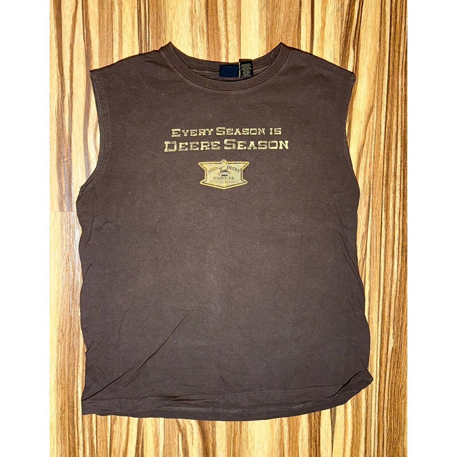 John Deere John Deere Brown Tank Top Bundle Of 2 Size L XL Size L / US 10 / IT 46 - 6 Thumbnail