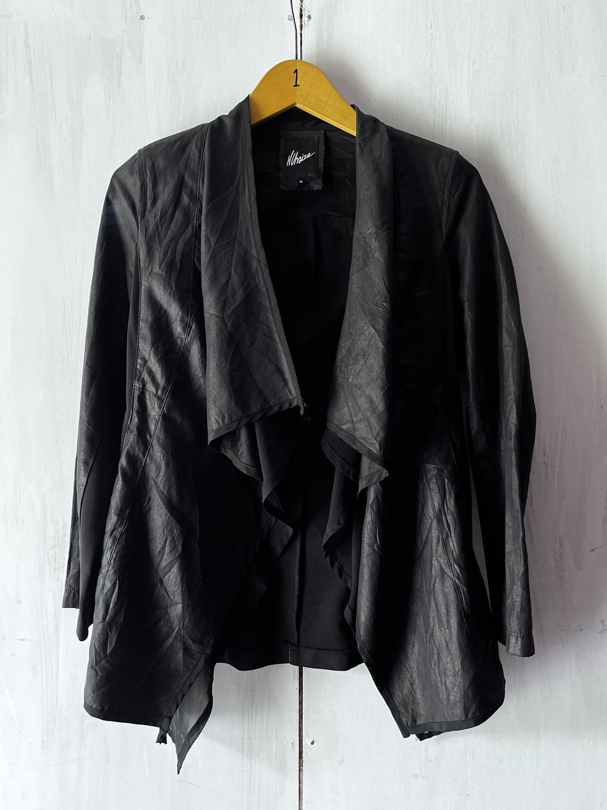 Japanese Brand Japanese Nihaize Asymmetric jacket lgb style Size US S / EU 44-46 / 1 - 6 Thumbnail
