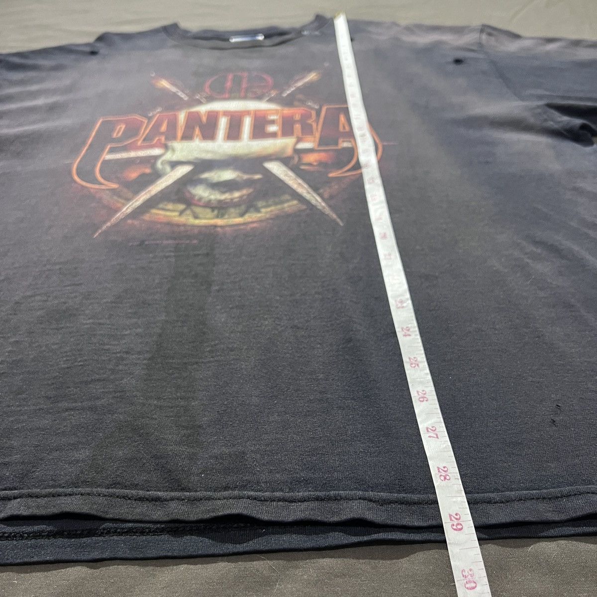 Band Tees Vintage Y2K Pantera Thrashed Faded Tee 2XL Groove metal Size US XXL / EU 58 / 5 - 19 Thumbnail
