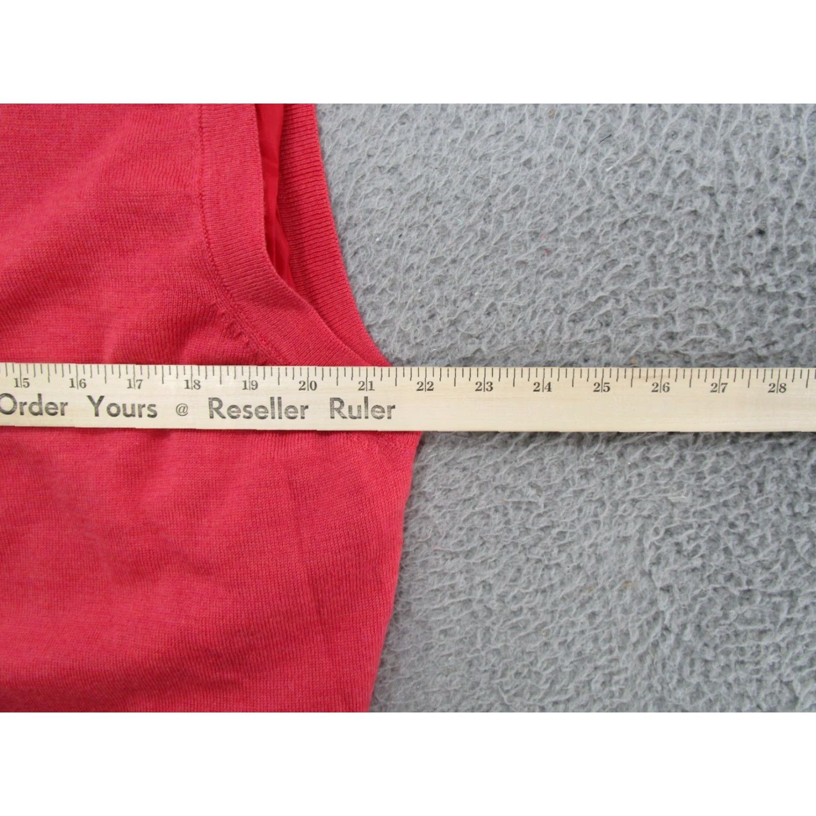 Vintage Fairway & Greene Vest Shirt Men L Lined Merino Wool 1/4 Zip Golf Coral 90s Nature N/A Size US L / EU 52-54 / 3 - 7 Thumbnail