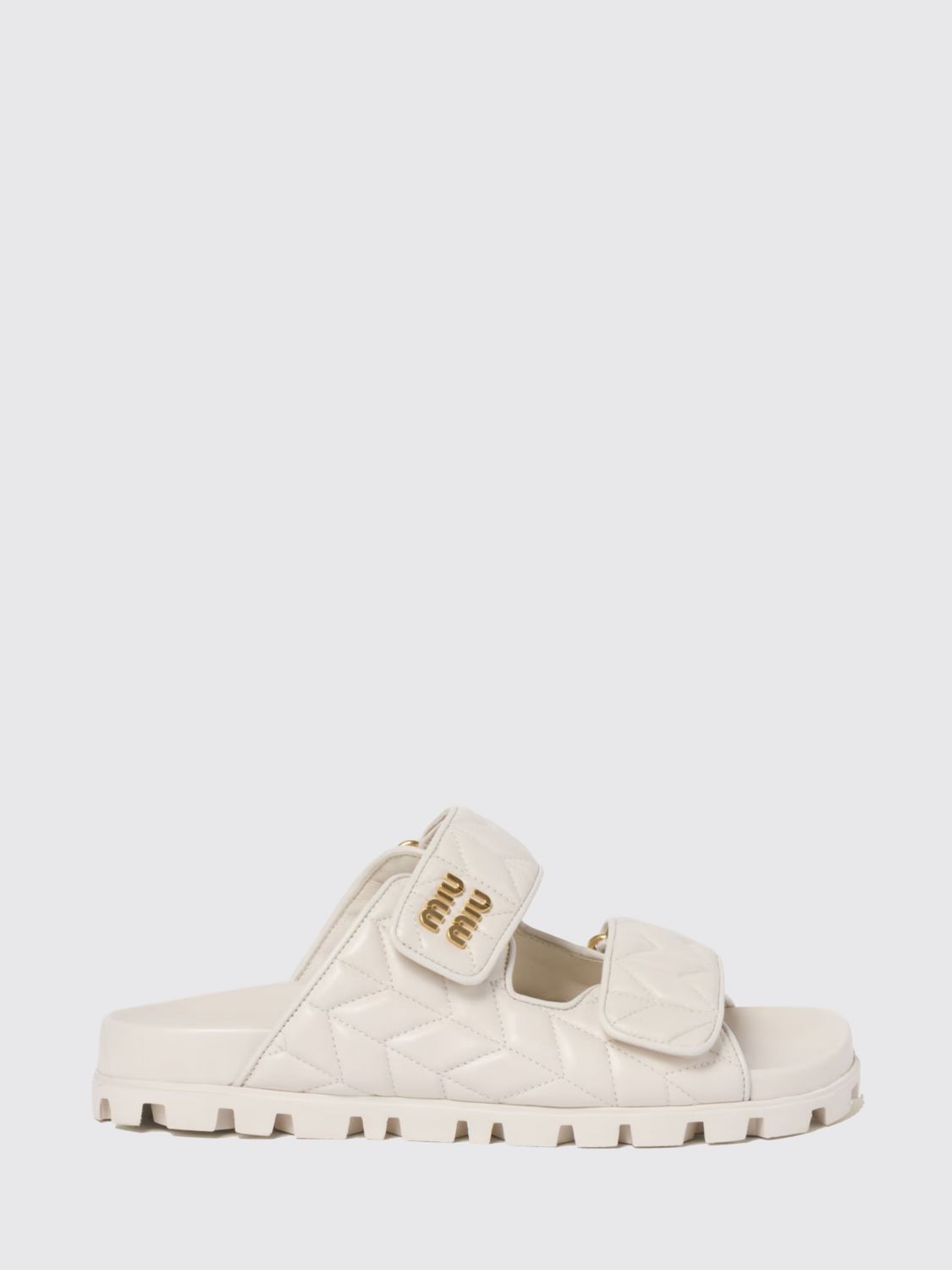 Miu Miu Miu Miu Heeled Sandal Woman White Size US 6.5 / IT 36.5 - 1 Preview