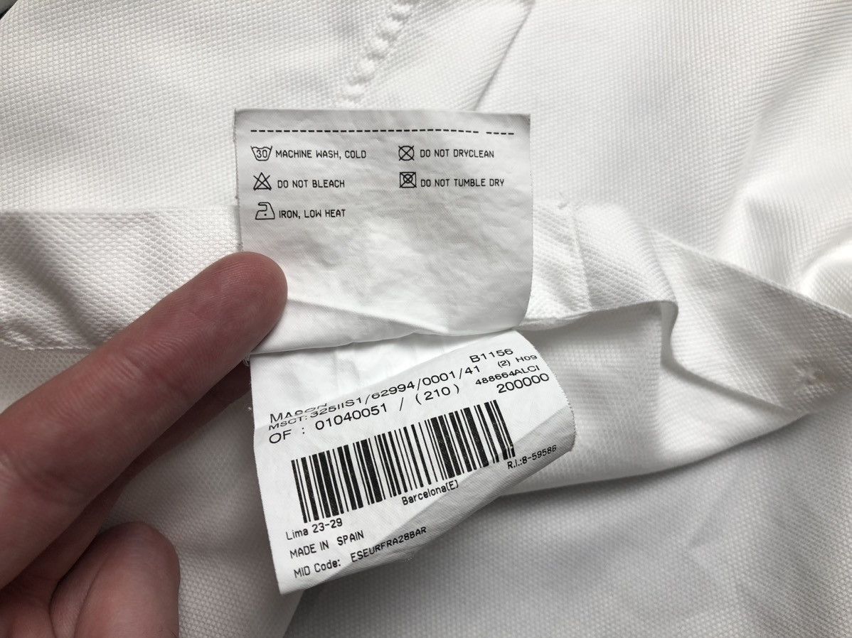 Burberry Burberry white cotton shirt Size US L / EU 52-54 / 3 - 8 Thumbnail