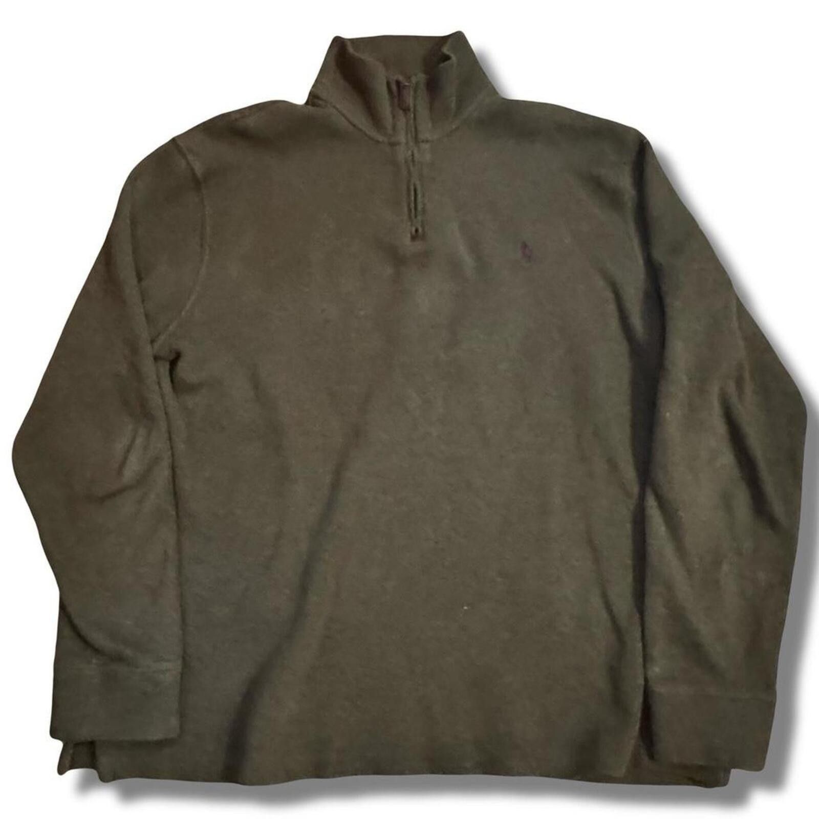 Polo Ralph Lauren Polo Ralph Lauren green quarter zip sweatshirt Green Size US L / EU 52-54 / 3 - 1 Thumbnail