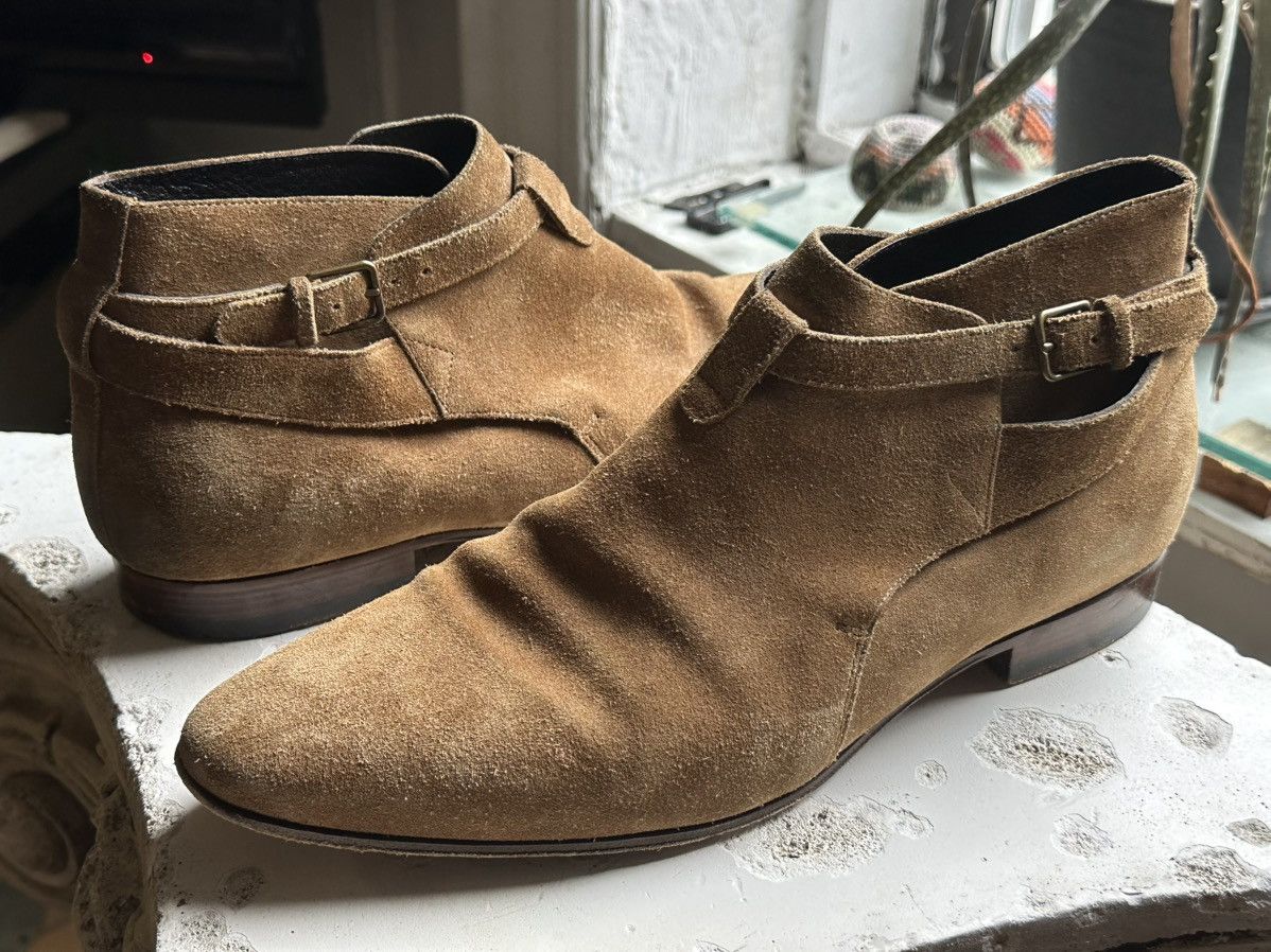 Saint Laurent Paris SAINT LAURENT JODHPUR ANKLE BOOTS Size US 9.5 / EU 42-43 - 9 Thumbnail
