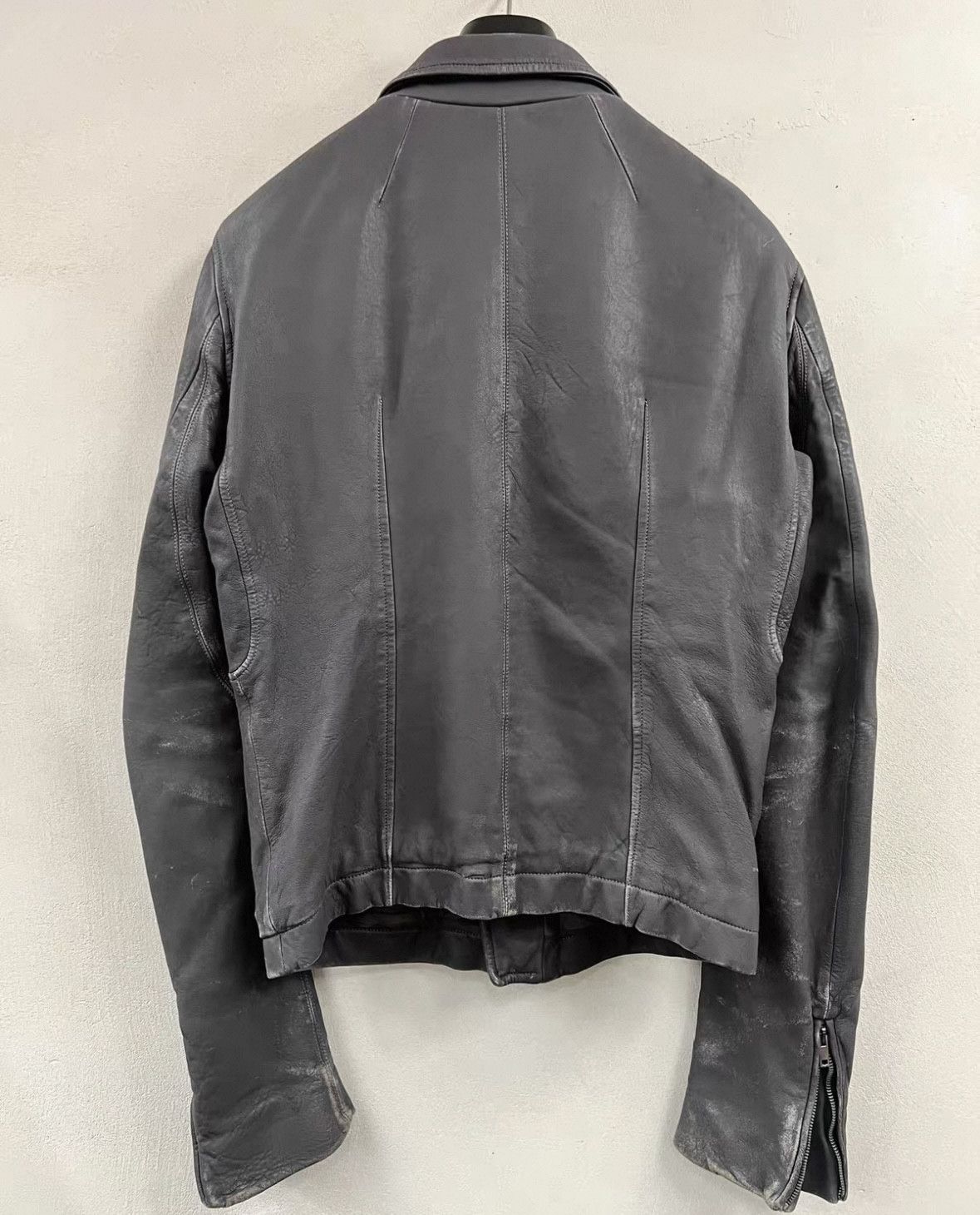 Rick Owens Rick Owens Motorcycle rider leather coat jacket Size US S / EU 44-46 / 1 - 2 Thumbnail
