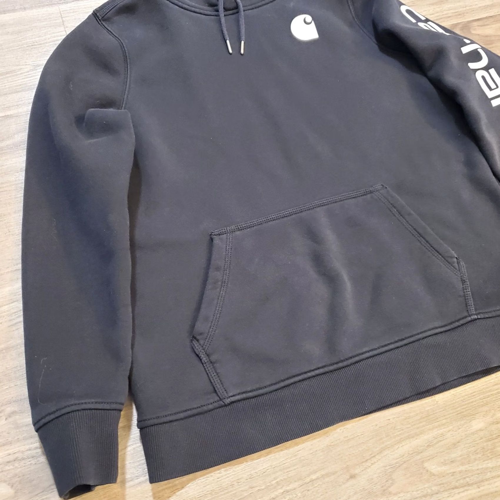 Carhartt Carhartt Relaxed Fit Pullover Black Hoodie Sweatshirt Womens XL 16-18 EUC Size XL / US 12-14 / IT 48-50 - 4 Thumbnail