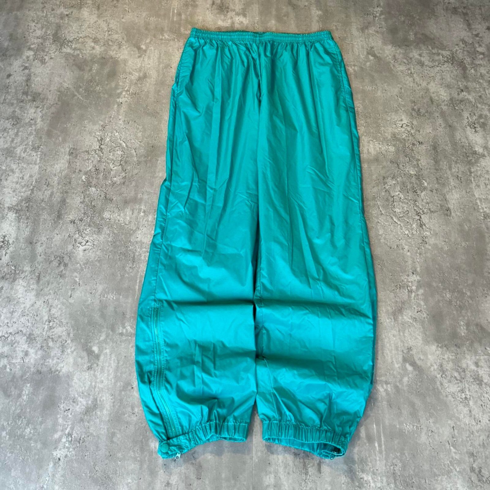 Columbia × Goretex × Japanese Brand Vintage Y2K Columbia Teal Technical Opium Baggy Rain Pants Size US 34 / EU 50 - 1 Thumbnail