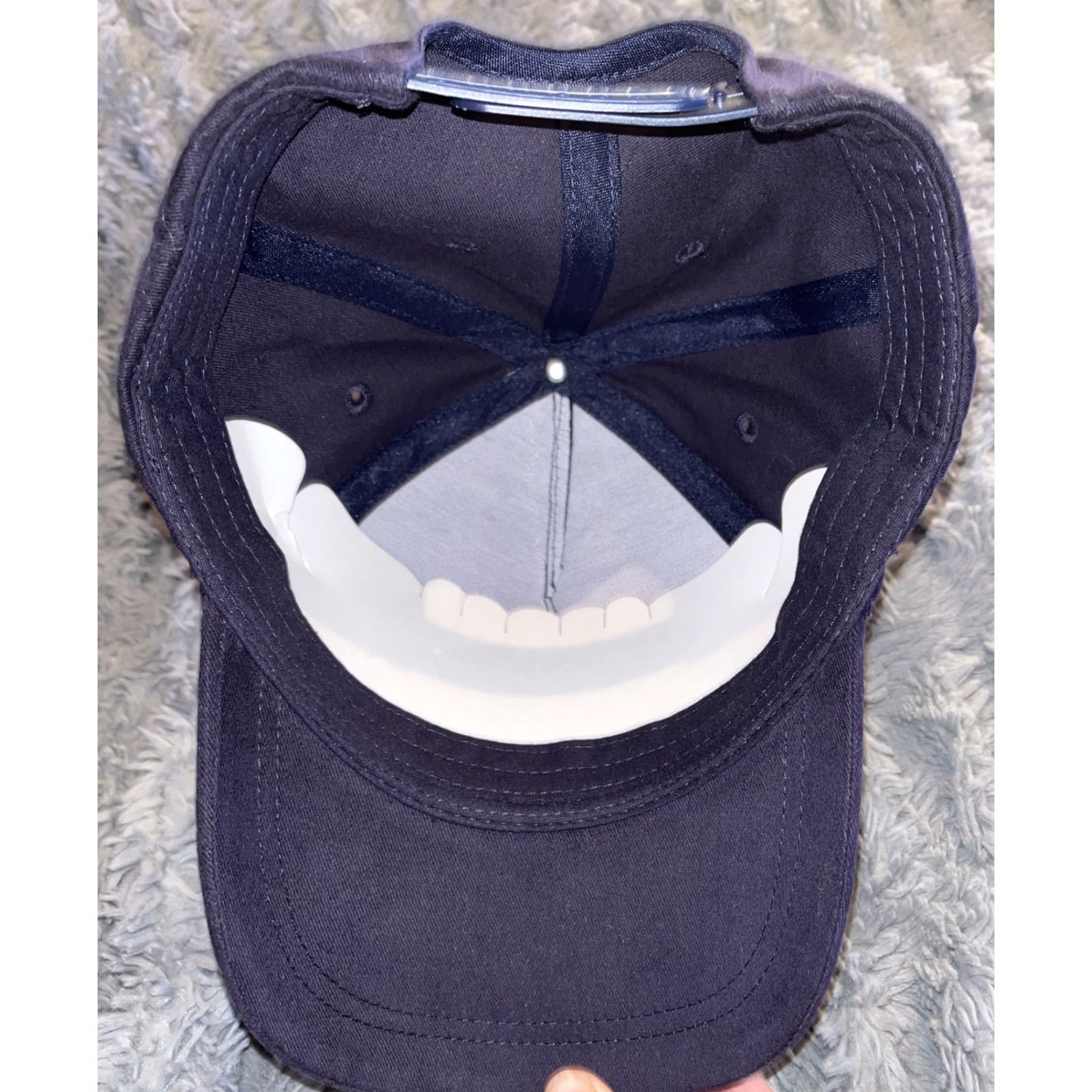 Vintage NEW USS Iowa BB-61 Ships Baseball cap hat Navy Blue USA Made Size ONE SIZE - 5 Thumbnail