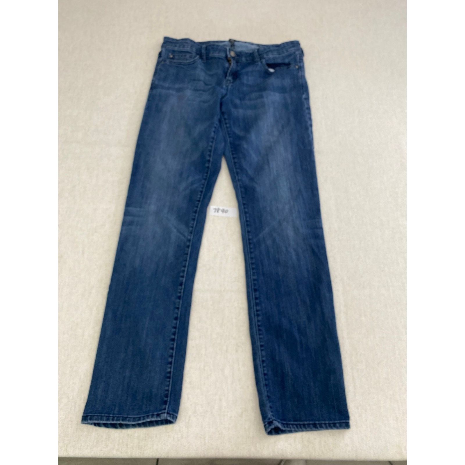 Gap Gap Jeans Womens 10 Blue Denim Regular Real Straight Fit Size 32" / US 10 / IT 46 - 5 Thumbnail