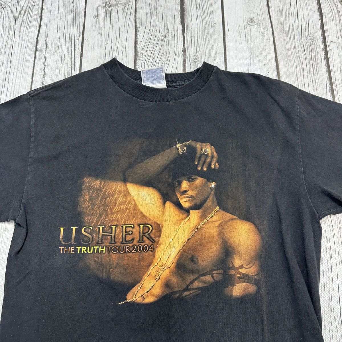 Rap Tees Vintage Usher tee Size US M / EU 48-50 / 2 - 3 Thumbnail