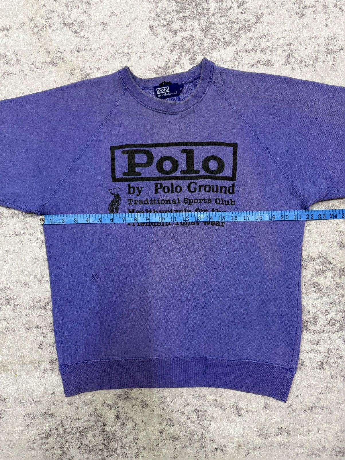 Polo Ralph Lauren Vintage 90s Polo by Polo Ground Biglogo Sweatshirt Size US S / EU 44-46 / 1 - 16 Thumbnail