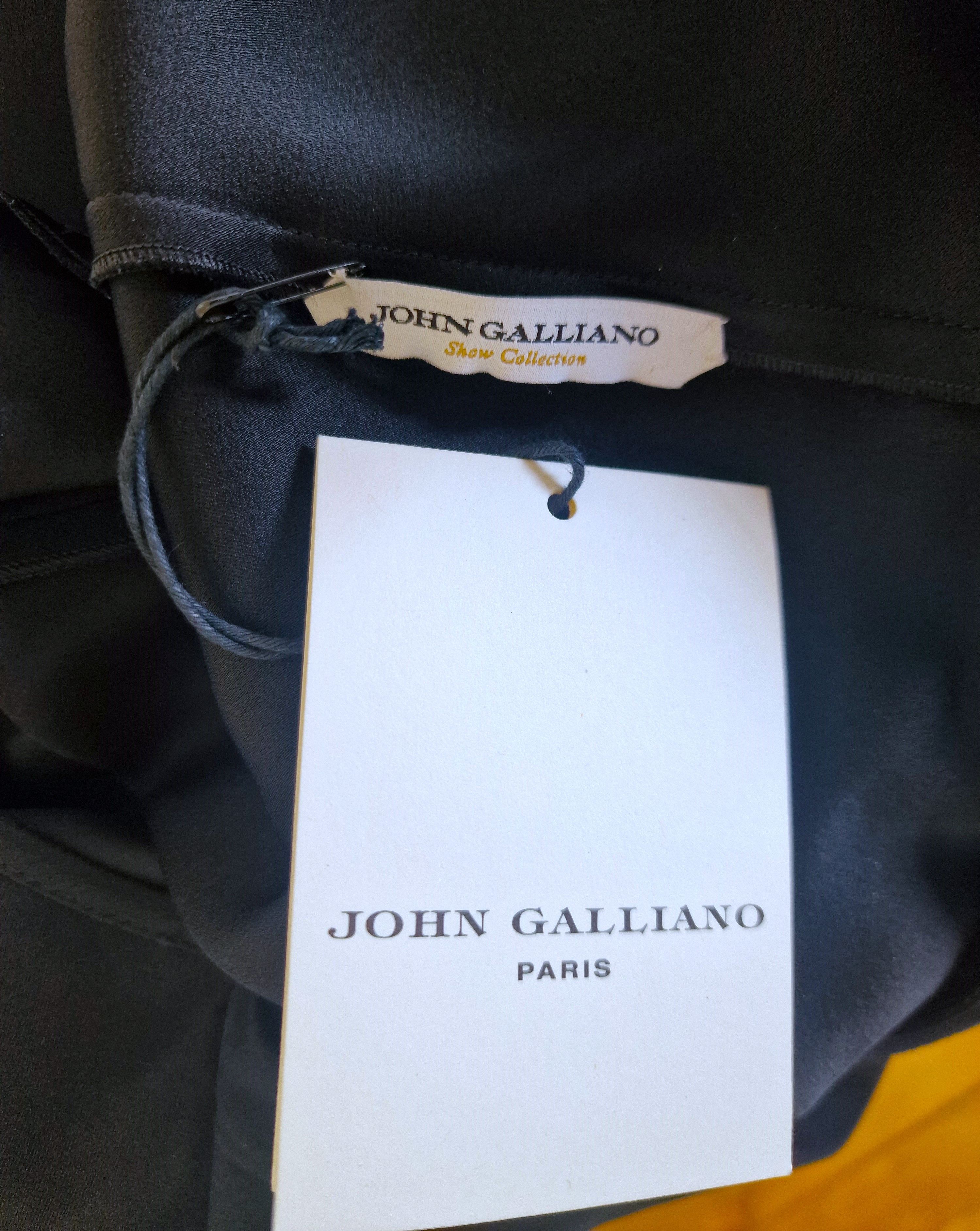 John Galliano John Galliano Runway 2016 FW Look Show 3 Black Dress Size M / US 6-8 / IT 42-44 - 15 Thumbnail