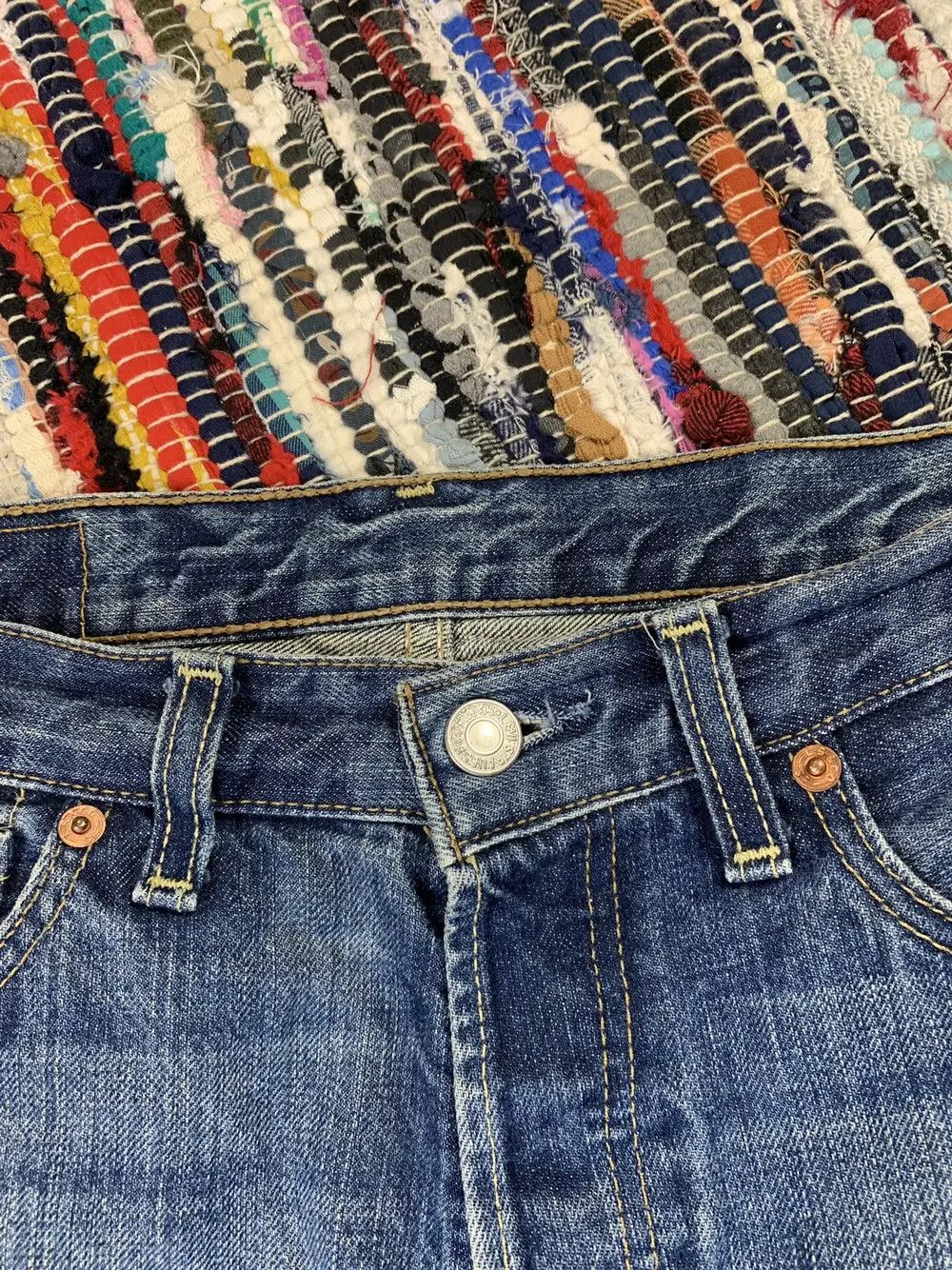 Levi's × Levi's Vintage Clothing × Vintage Vintage Og Blue Levis 501 W29 L34 Denim Pants Jeans Size US 29 - 5 Thumbnail