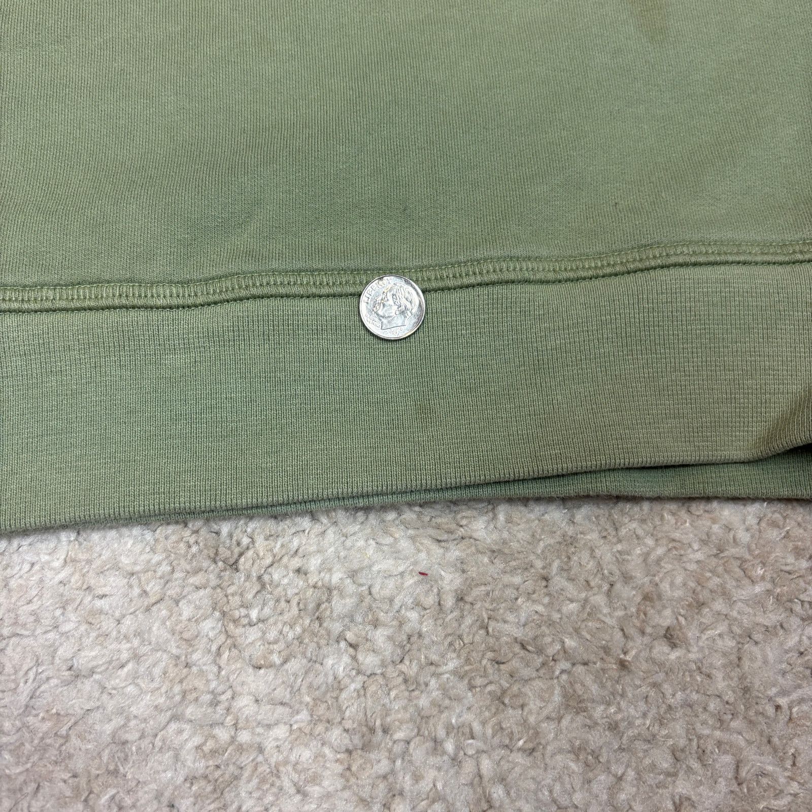 Taylor Stitch Taylor Stitch Pullover Sweatshirt Faded Green Men's XL Baggy Size US M / EU 48-50 / 2 - 7 Thumbnail