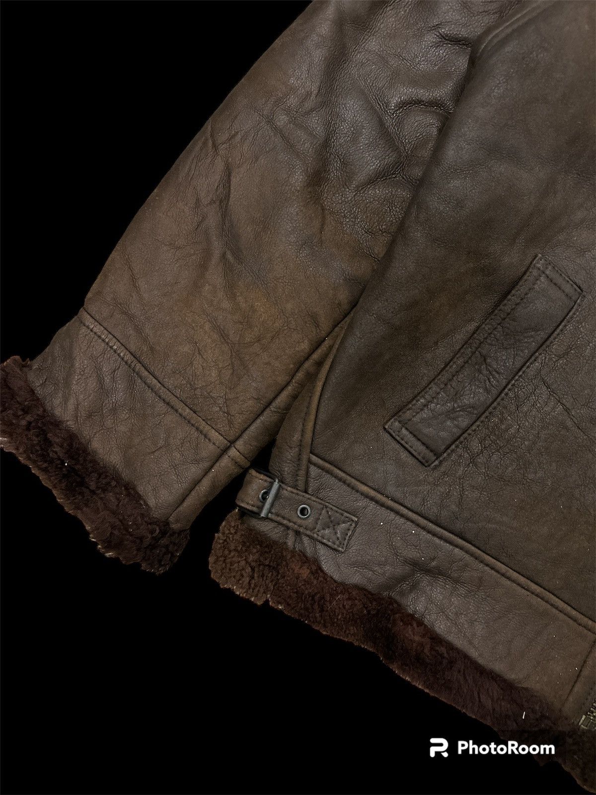 Beams Plus COLD🥶LEATHER FURR HEAVY JACKET Size US L / EU 52-54 / 3 - 6 Thumbnail