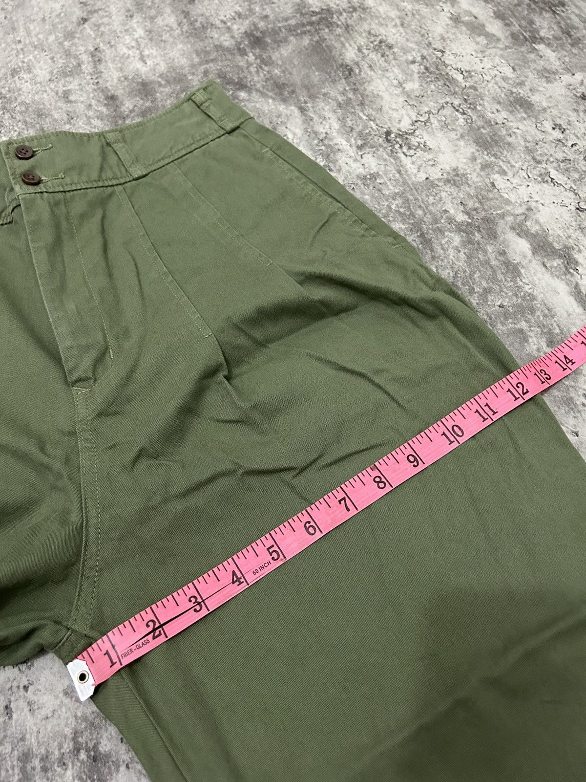 Japanese Brand × Yohji Yamamoto Japanese Conges payes Baggy Back drawstring Yohji Style Size US 32 / EU 48 - 17 Thumbnail