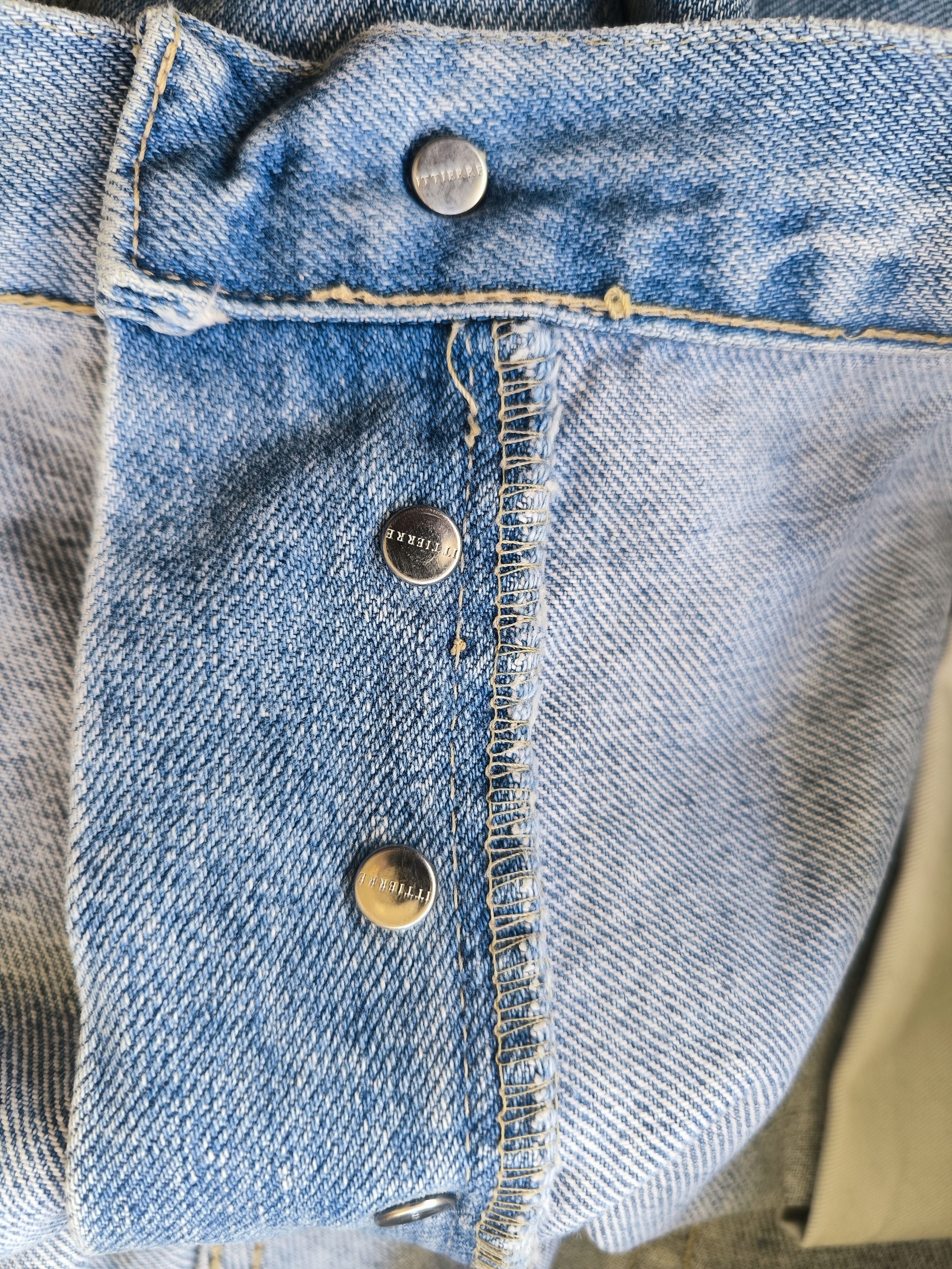 Versace Jeans Couture Vintage 90's Versace Jeans Couture Light Wash Denim Jeans Size US 44 / EU 60 - 7 Thumbnail