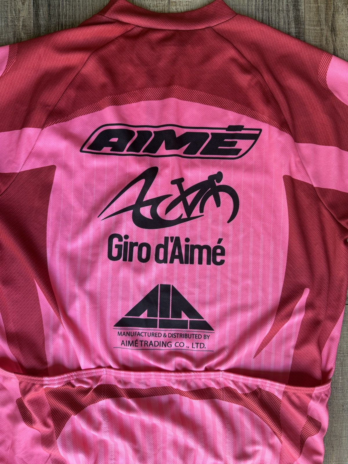 Aime Leon Dore Aime Leon Dore Cycling Jersey - Pink Size US L / EU 52-54 / 3 - 4 Thumbnail