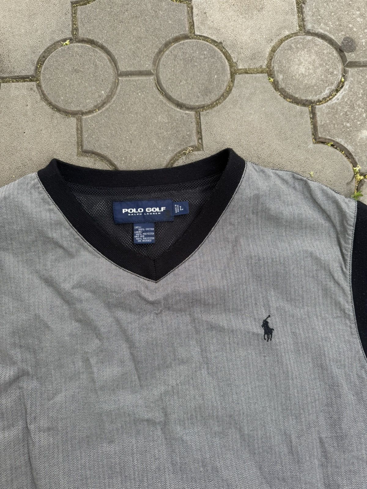 Polo Ralph Lauren × Ralph Lauren × Vintage Vintage Polo Ralph Lauren Nylon Vests Golf Size US L / EU 52-54 / 3 - 3 Thumbnail