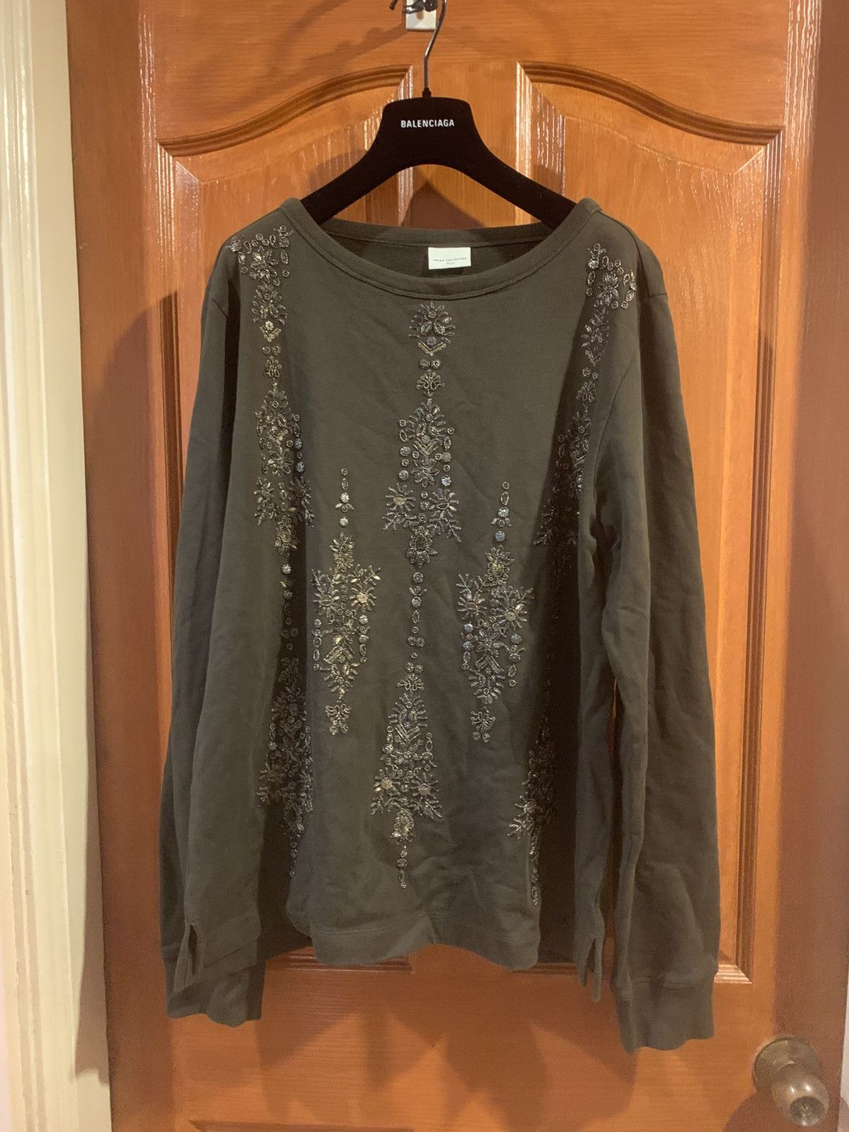 Dries Van Noten Dries Van Noten embellished sweater aw15 Size US M / EU 48-50 / 2 - 5 Thumbnail