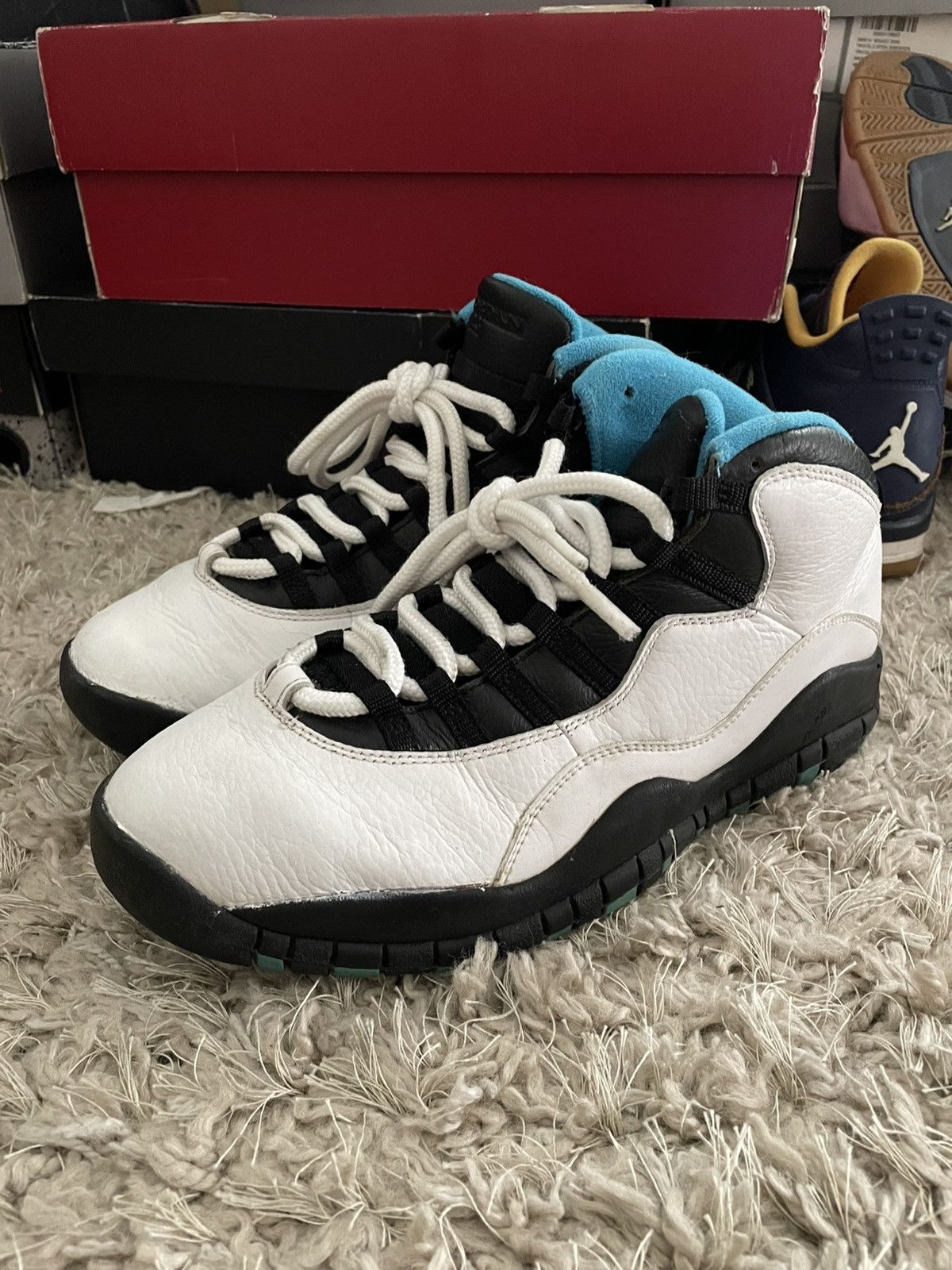 Jordan Brand Jordan 10 Powder Blue Size US 9 / EU 42 - 1 Thumbnail