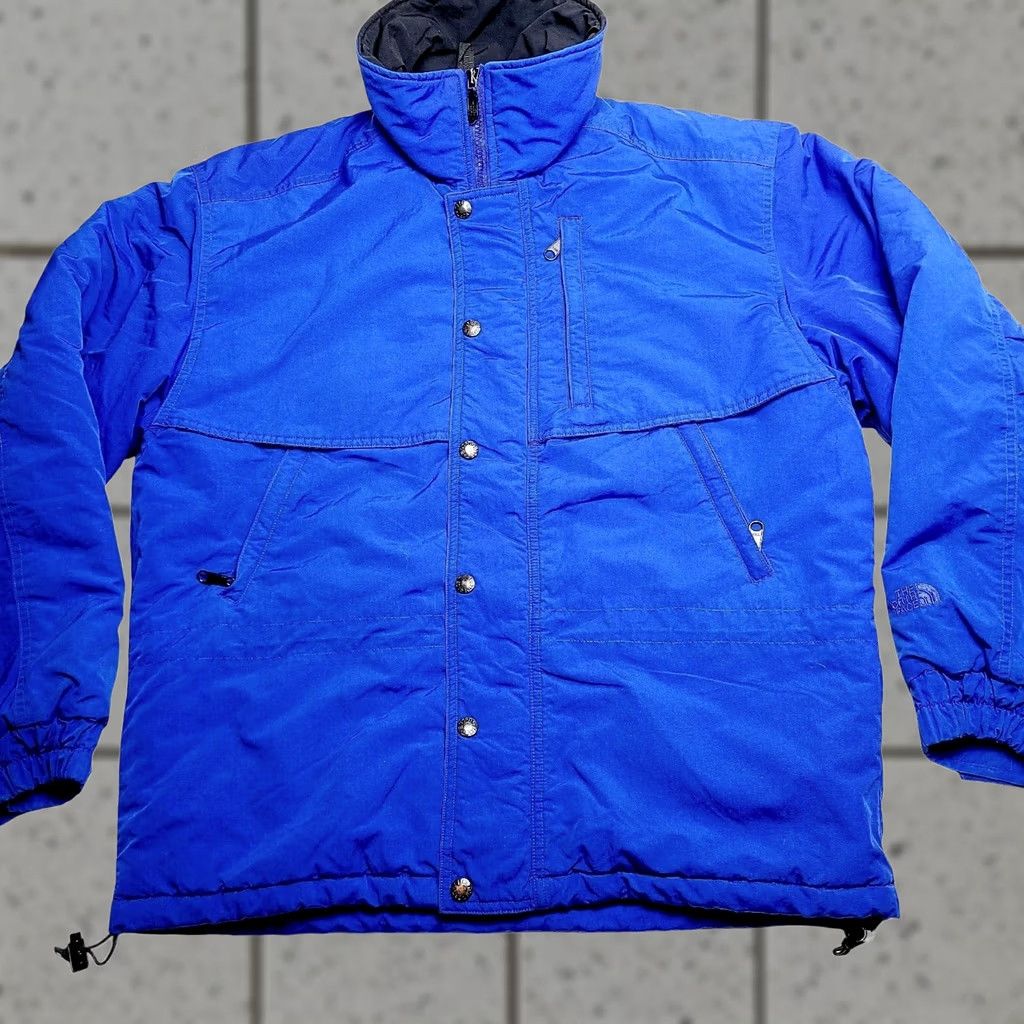 The North Face VINTAGE The North Face Puffer Jacket Coat Men’s Size S Quallofil 90s Blue Quilted Nylon Snaps Zip Jacket Mens Size US S / EU 44-46 / 1 - 1 Thumbnail