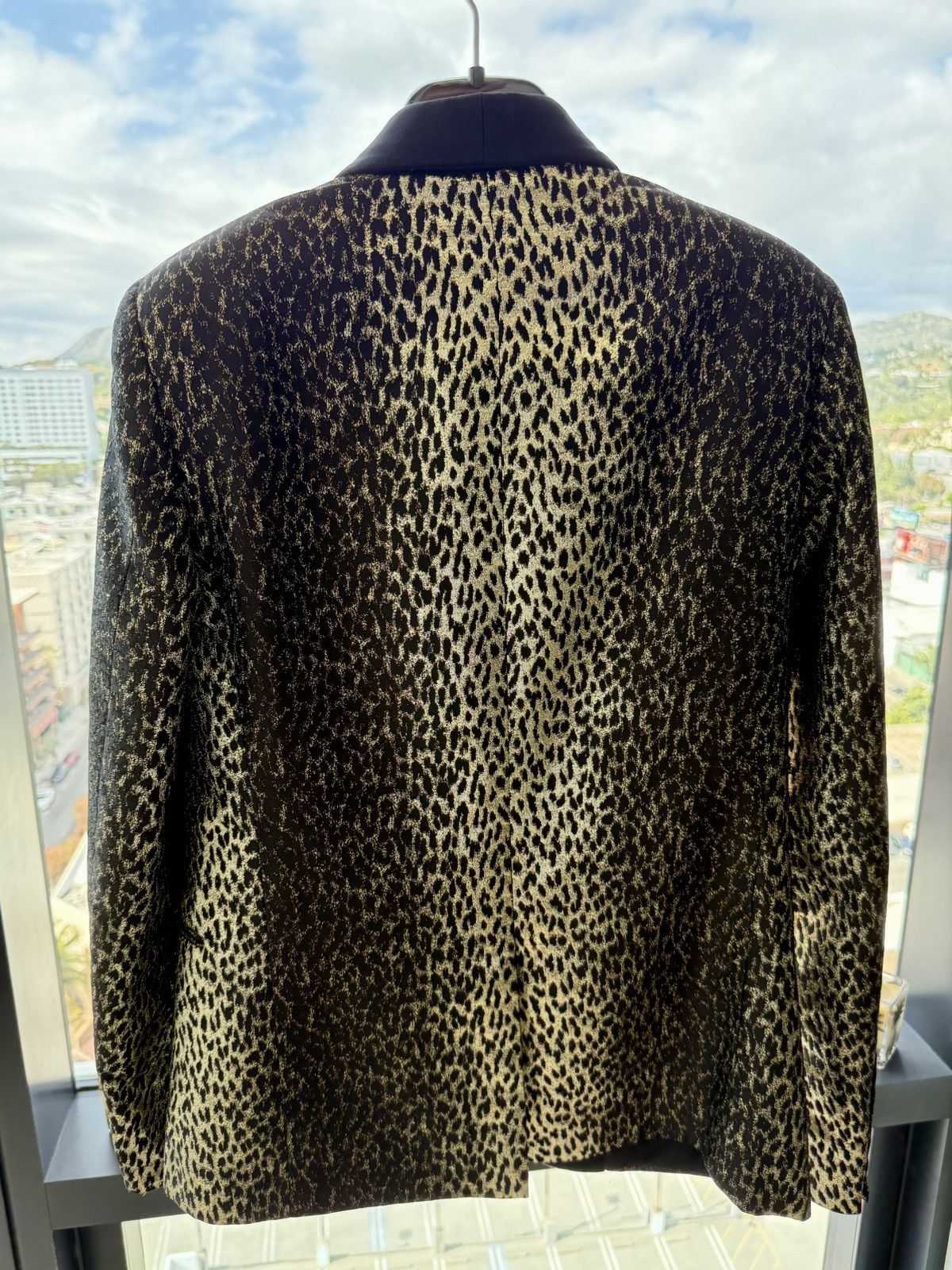 Hedi Slimane × Saint Laurent Paris SAINT LAURENT FW14 BABYCAT LEOPARD JACKET BY HEDI SLIMANE Size 38R - 3 Thumbnail