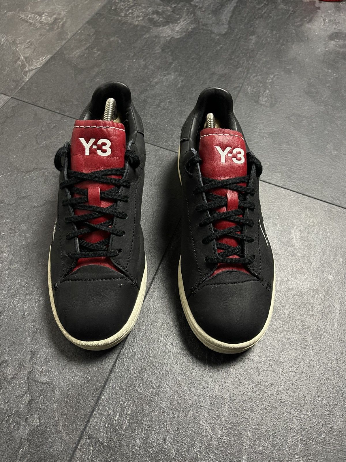 Adidas × Vintage × Yohji Yamamoto Adidas Y-3 Yohji Court Black sneakers Size US 5 / EU 37 - 4 Thumbnail