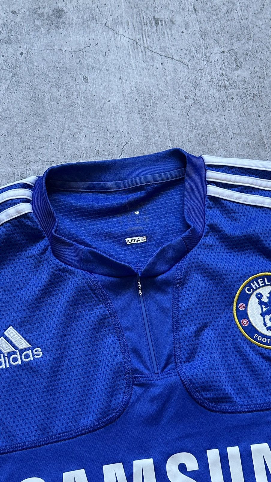 Adidas 2009/10 Adidas Chelsea FC Vintage Home Soccer Jersey Size US L / EU 52-54 / 3 - 10 Thumbnail