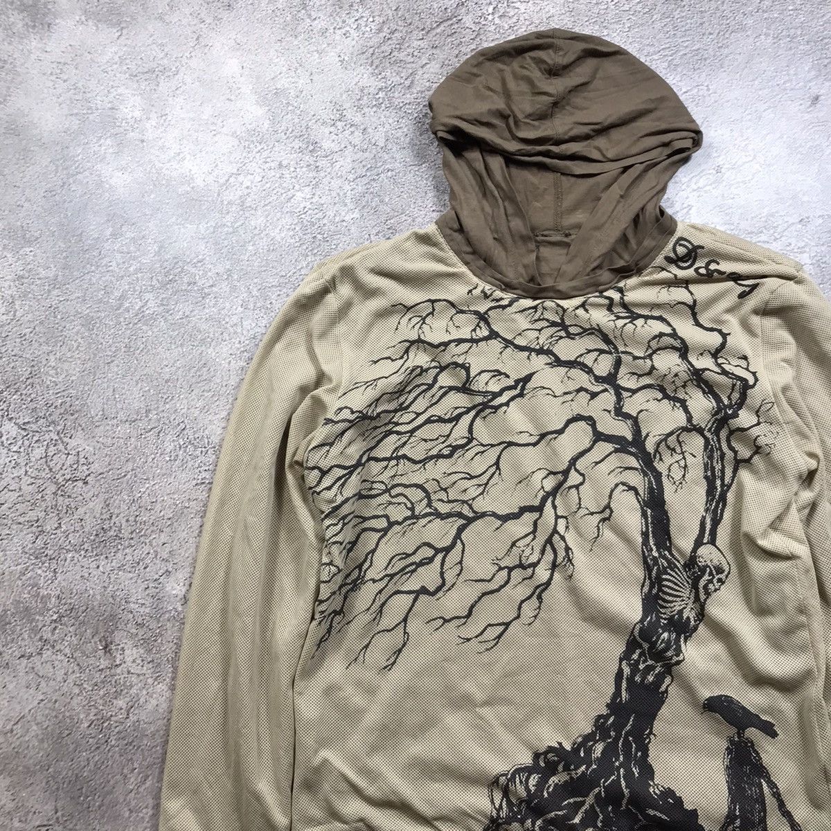 Vintage Vintage Y2K Skeleton Graphic Hoodie Dark Grunge Streetwear M Size US M / EU 48-50 / 2 - 3 Thumbnail