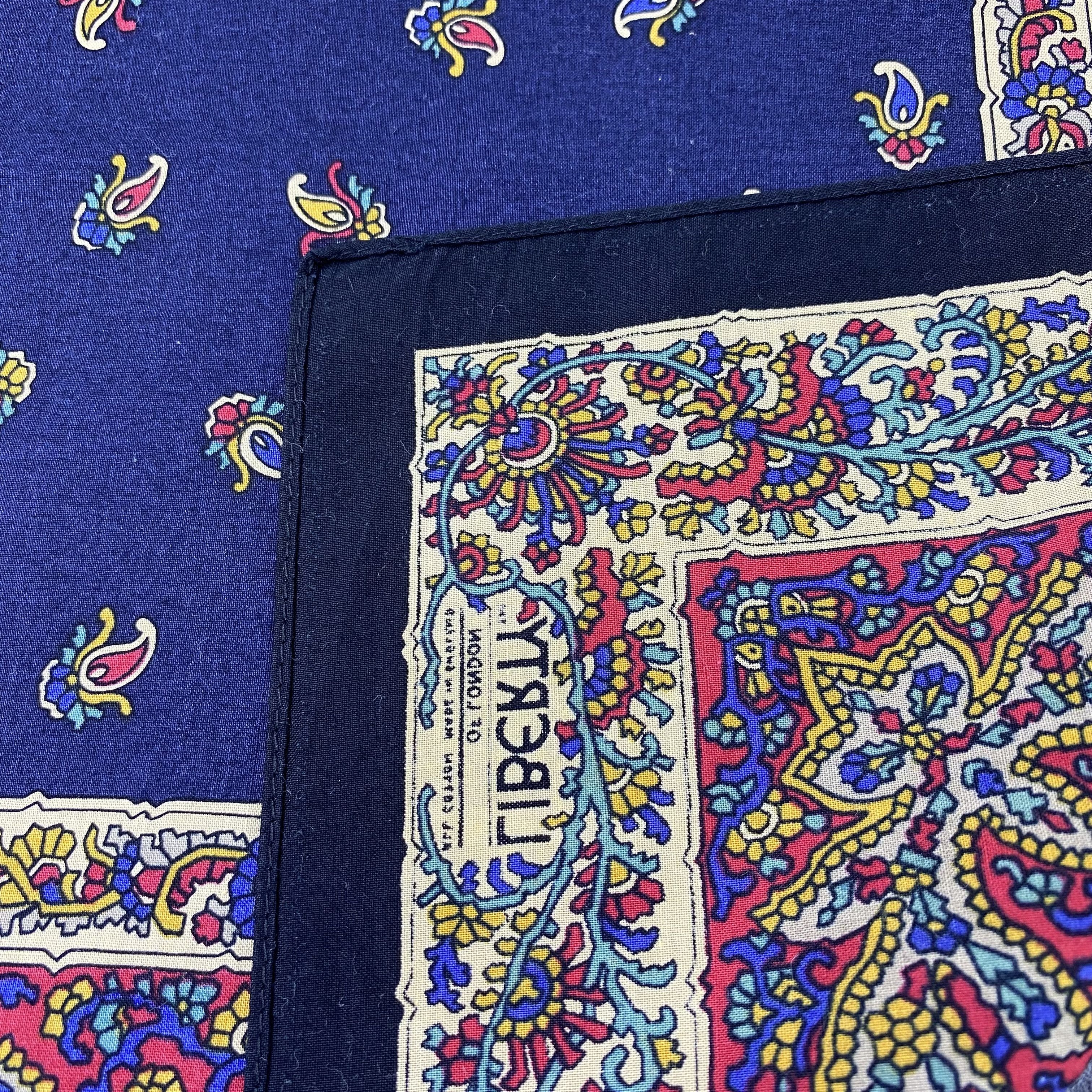 Liberty Liberty Paislee Handkerchief / Bandana / Neckerchief-B1461 Size ONE SIZE - 6 Thumbnail