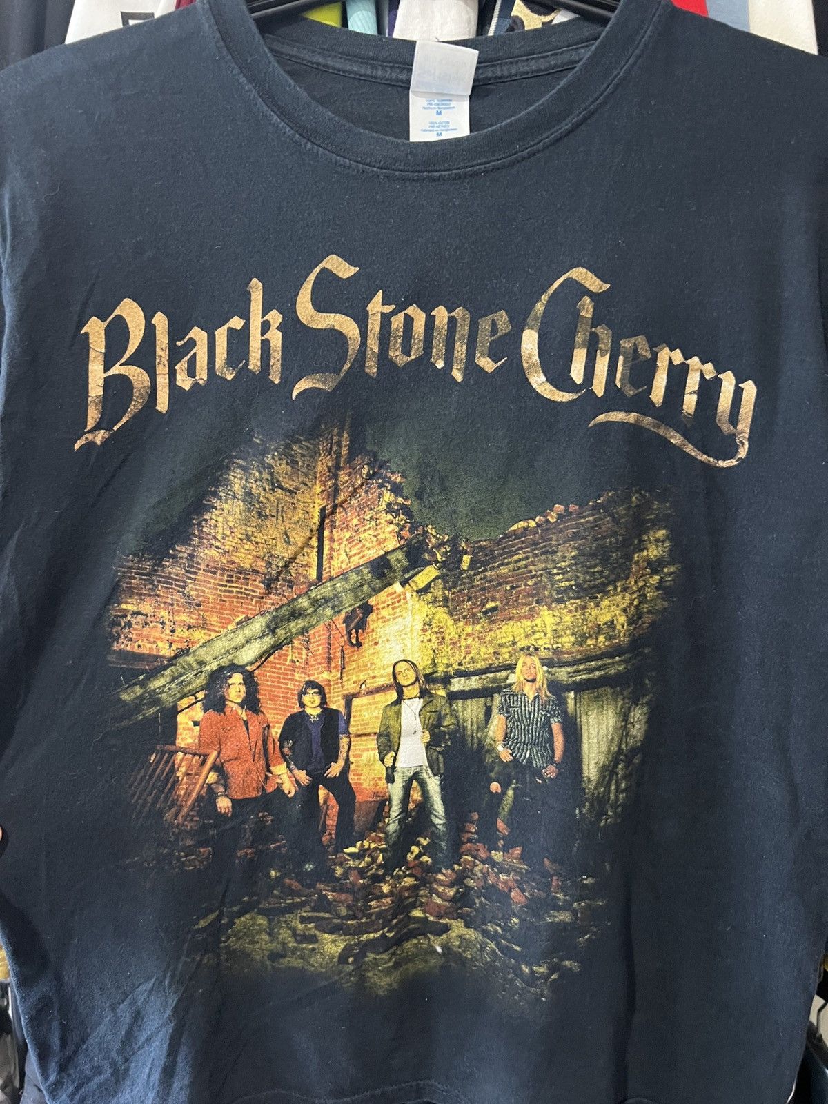 Other 2014 BLACK STONE CHERRY SUMMER TOUR AOP BAND ROCK T SHIRT Size US M / EU 48-50 / 2 - 3 Thumbnail