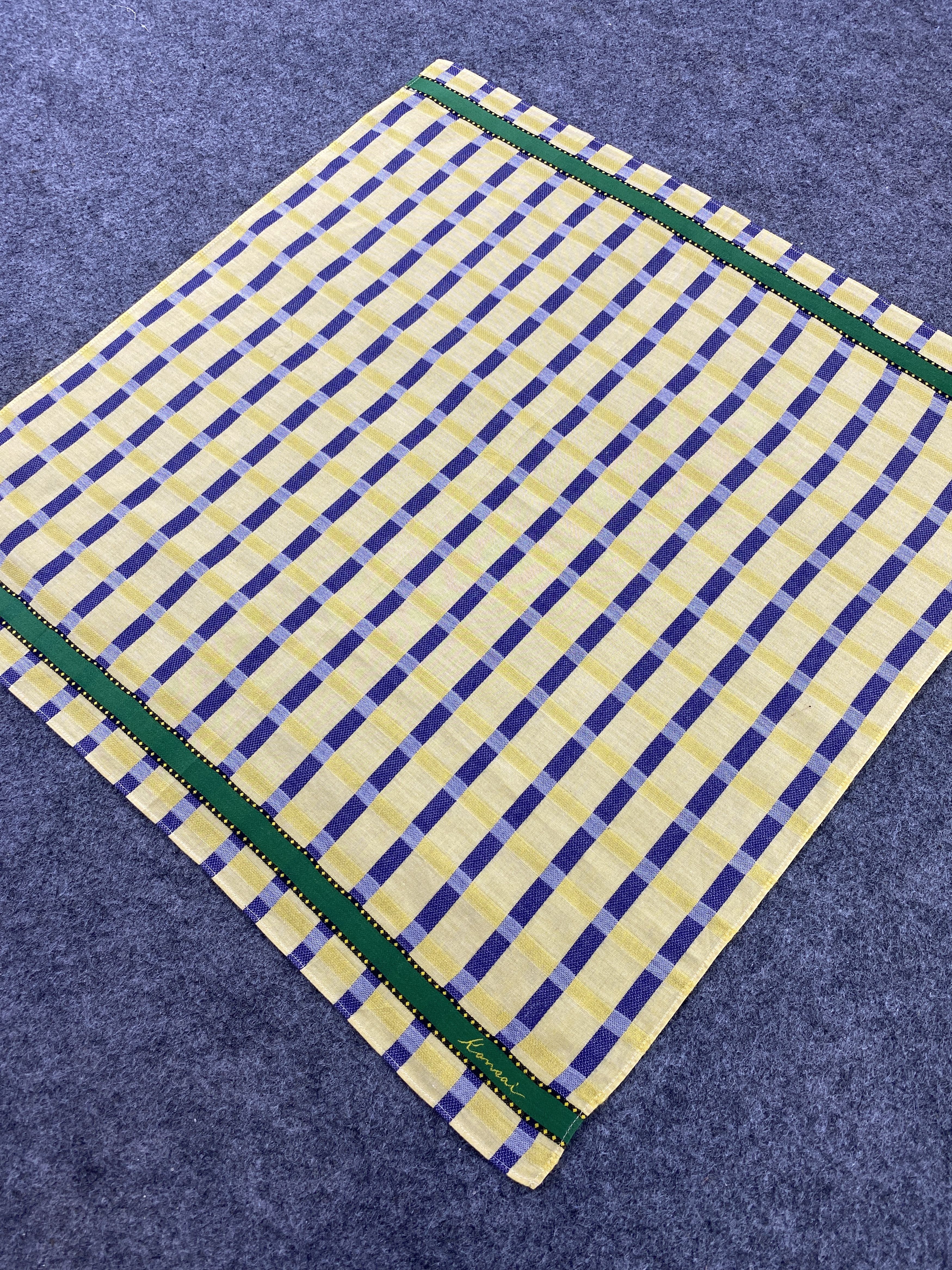 Japanese Brand Kansai Yamamoto Handkerchief / Bandana / Neckerchief-B299 Size ONE SIZE - 4 Thumbnail