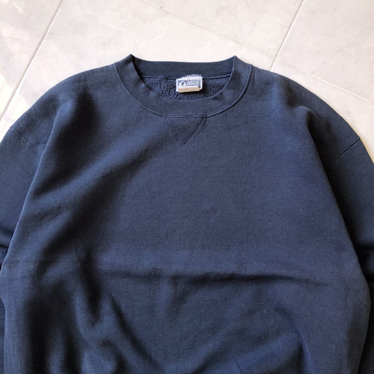 Other DISCUS ATHLETIC Plain Crewneck Sweatshirt Size US XXL / EU 58 / 5 - 2 Thumbnail