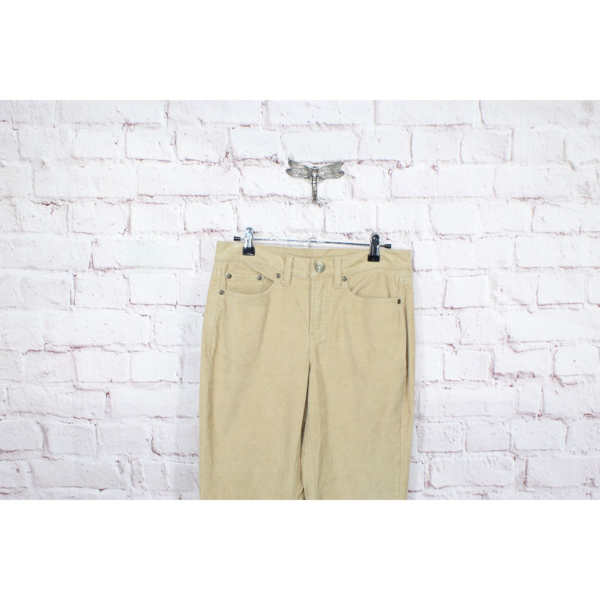 L.L. Bean LL Bean Women's BeanFlex Five Pocket Corduroy Pants Size 28" / US 6 / IT 42 - 2 Thumbnail