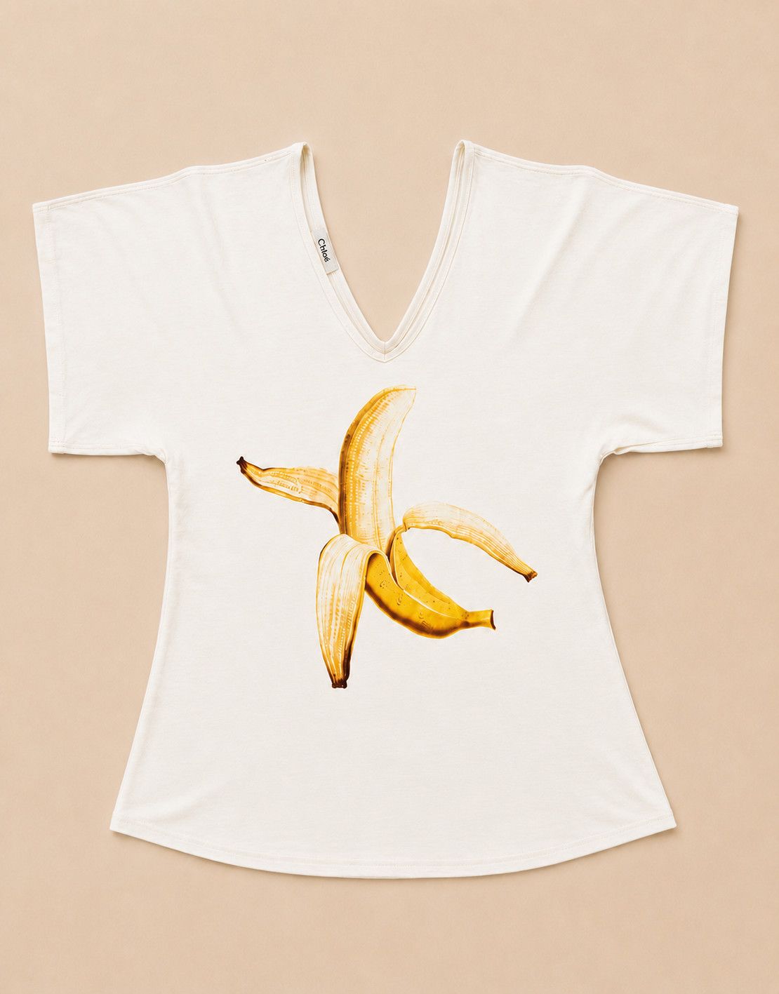 Chloe CHLOÉ Top banane 2001 Size M / US 6-8 / IT 42-44 - 1 Thumbnail