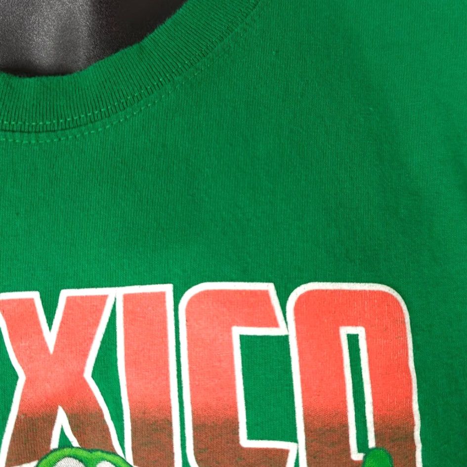 Vintage Senor Frogs Mexico T Shirt Mens XL Green Travel Destination Tee Shirt Size US XL / EU 56 / 4 - 5 Thumbnail