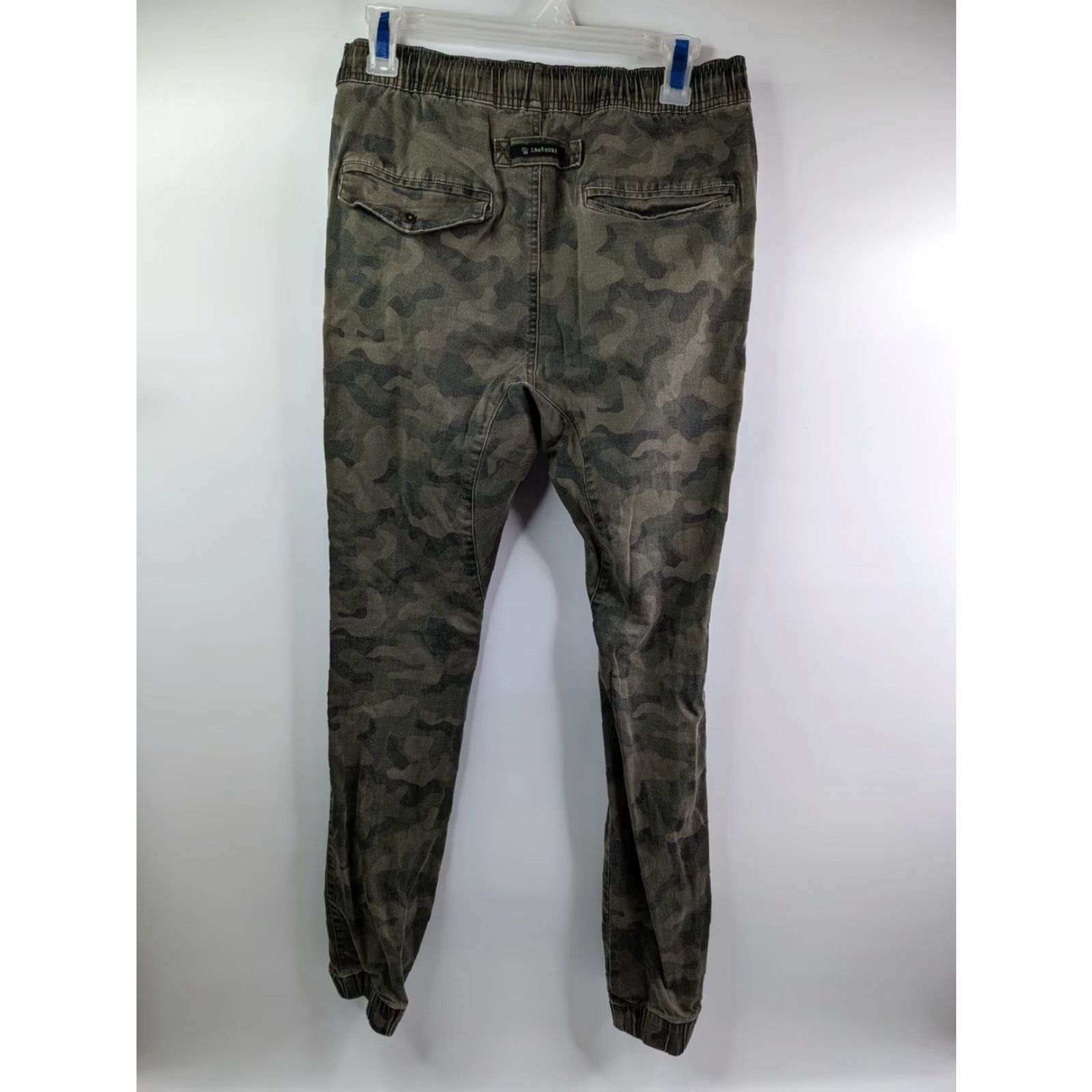 Zanerobe ZANEROBE SURESHOT JOGGER Pants Camouflage Camo Cotton Twill Regular Men 29 Inseam 29 Waist 29 Elastic Drawstring Slim Tapered Shirt not applicable Size US 28 / EU 44 - 6 Thumbnail
