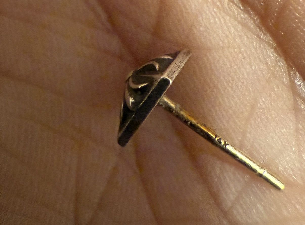 Chrome Hearts Chrome Hearts Pyramid Earring (pair) Size ONE SIZE - 6 Thumbnail