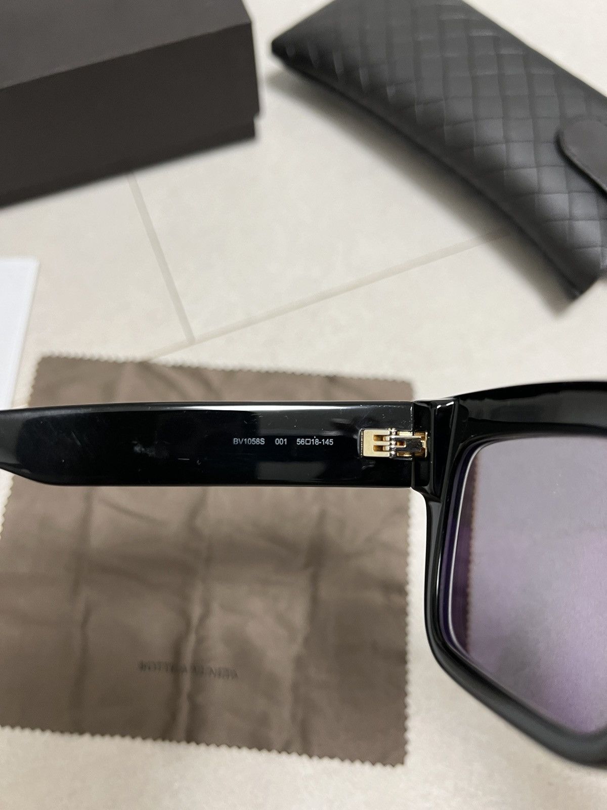 Bottega Veneta Bottega Veneta Daniel Lee Square Sunglasses Size ONE SIZE - 6 Thumbnail