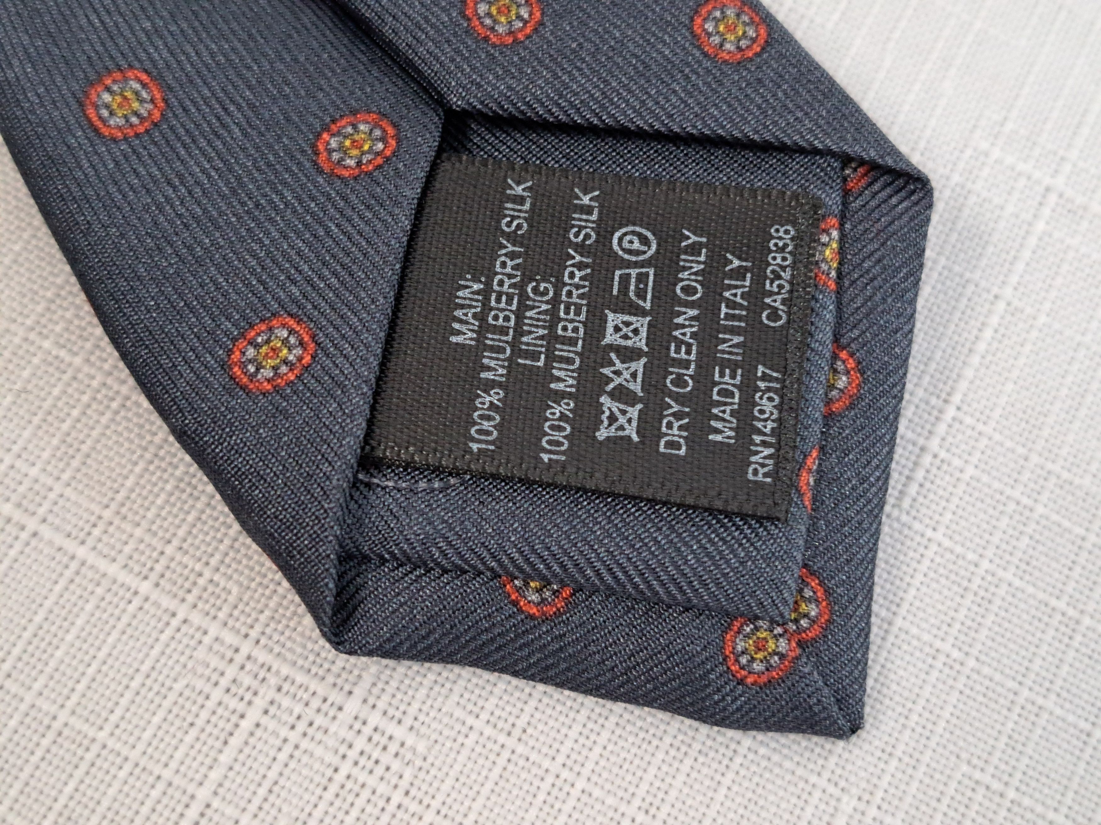 Alfred Dunhill DUNHILL mulberry silk tie. Made in Italy Size ONE SIZE - 8 Thumbnail