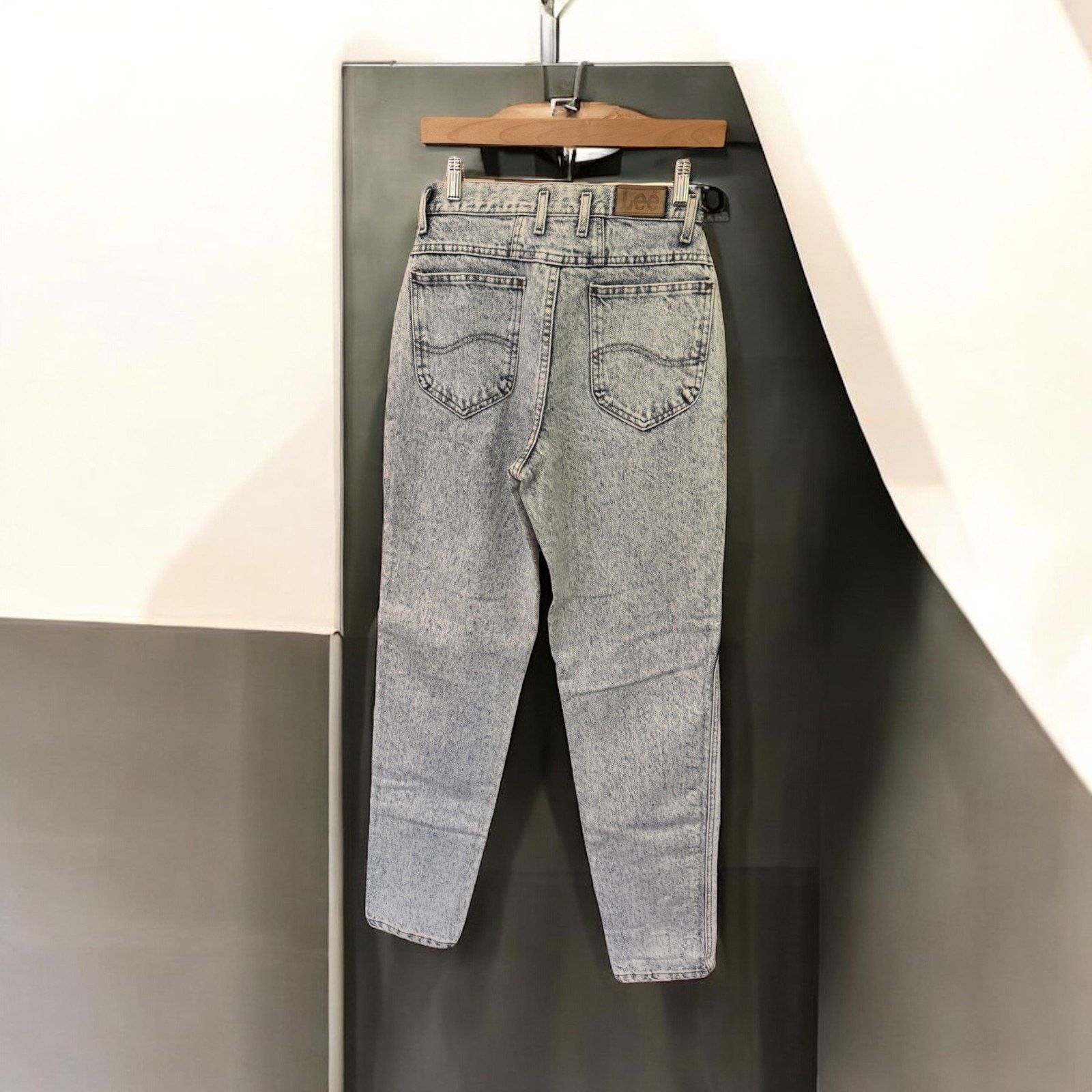 Lee Lee Riders Vintage Stonewashed Jeans - Size 9 Length 31" Size 28" / US 6 / IT 42 - 3 Thumbnail