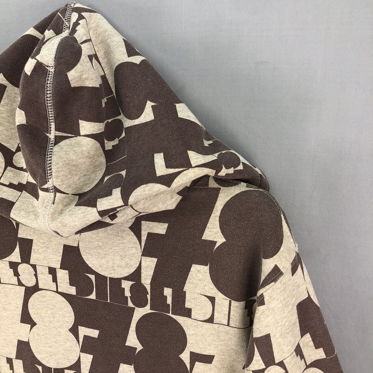 Diesel Vintage Diesel Monogram Fullprint Sweatshirt Hoodie Size US M / EU 48-50 / 2 - 5 Thumbnail