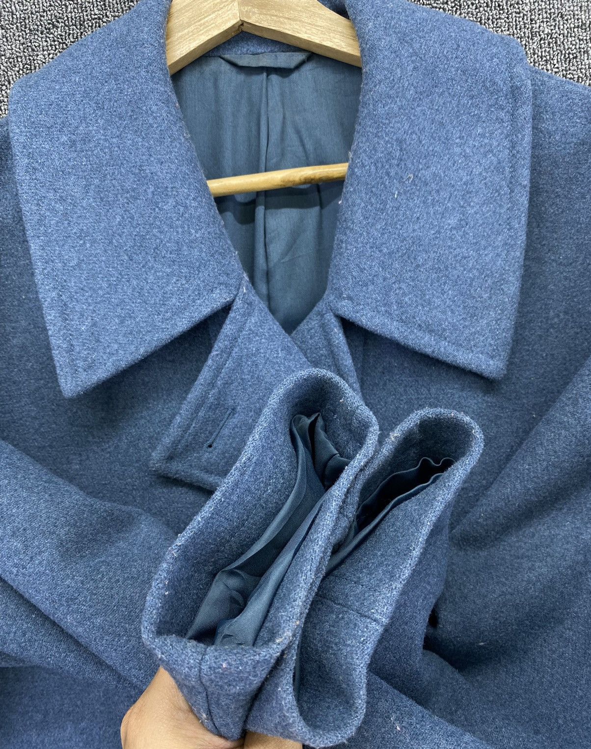 Christophe Lemaire × Lemaire × Uniqlo Lemaire x Uniqlo Double Breasted Wool Coat Long Jacket Size US M / EU 48-50 / 2 - 12 Thumbnail