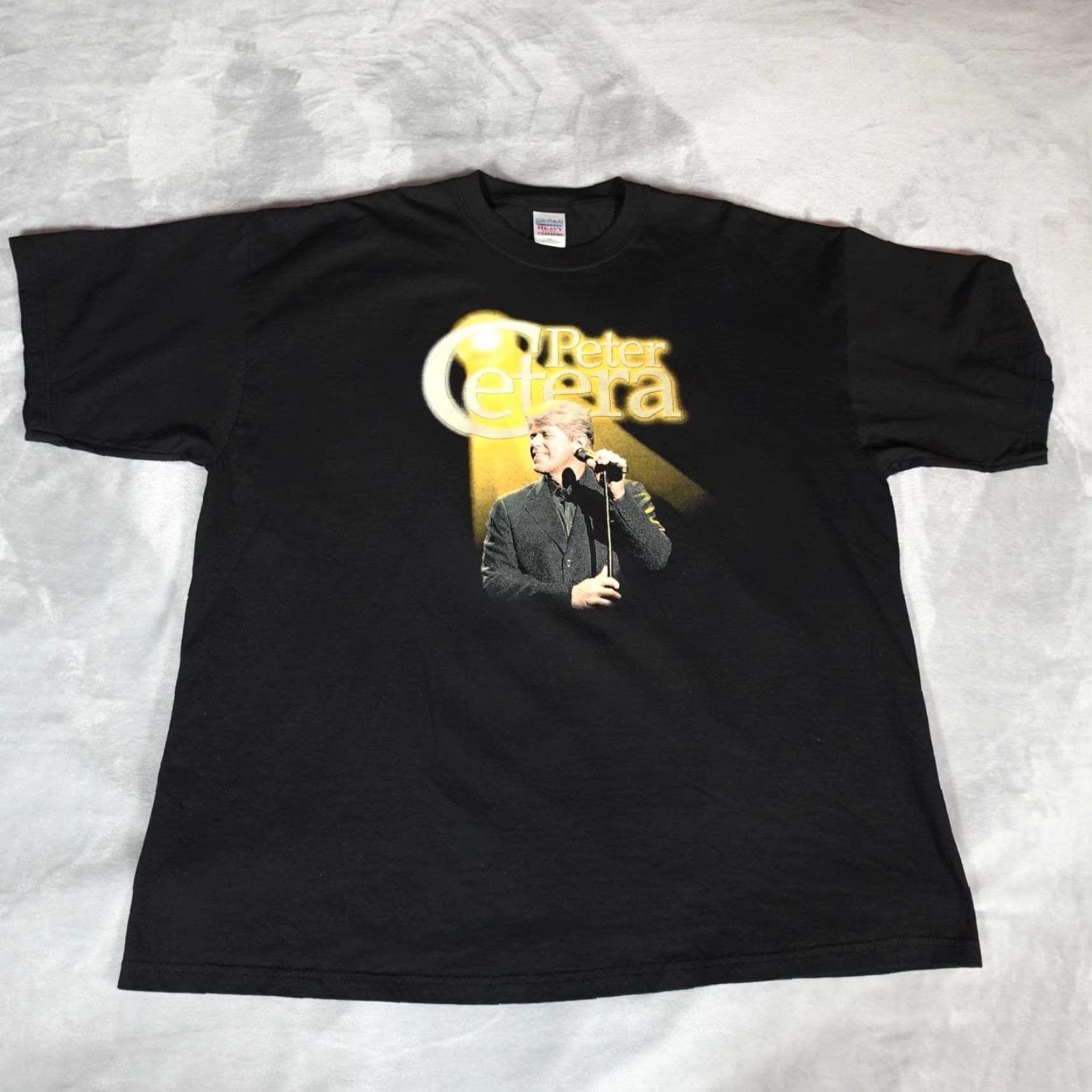 Vintage Vintage Peter Cetera Music T-Shirt Mens 2XL Short Sleeve Black Cotton Y2K Size US XXL / EU 58 / 5 - 2 Thumbnail